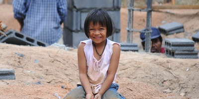 Girl on Phangan island